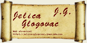 Jelica Glogovac vizit kartica